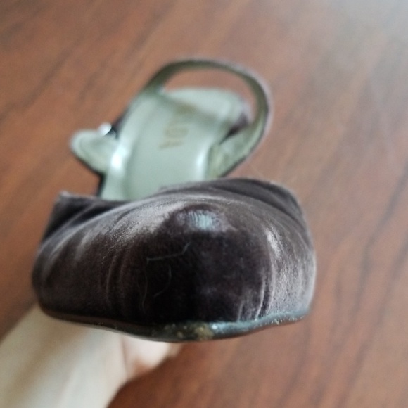 Prada velvet wedges - Picture 7 of 8